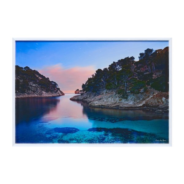 Photographie calanques coucher de soleil