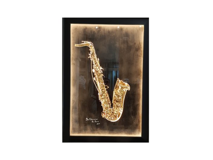 Cadre saxophone