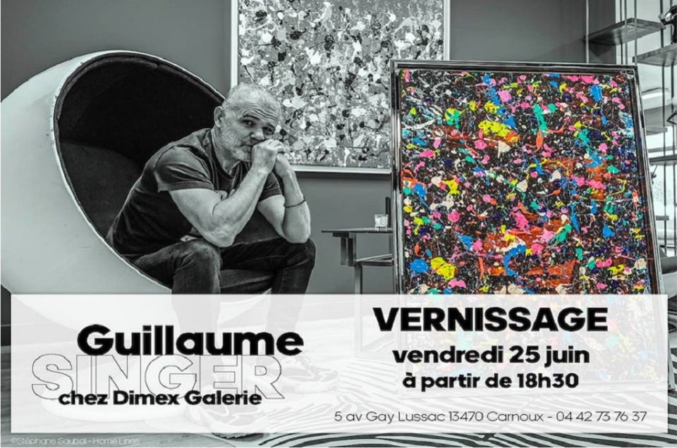 Vernissage Guillaume Singer le 25 juin