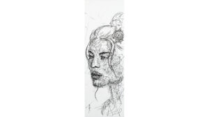 Sébastien Allart Florine portrait tableau
