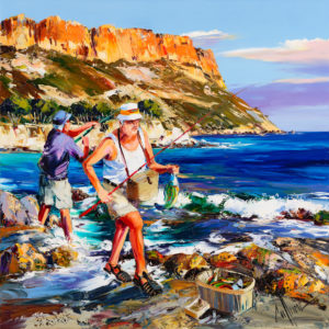 Guillaume La belle prise tableau cap Canaille Cassis