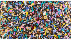 Guillaume Singer peinture art abstrait welcome to the jungle