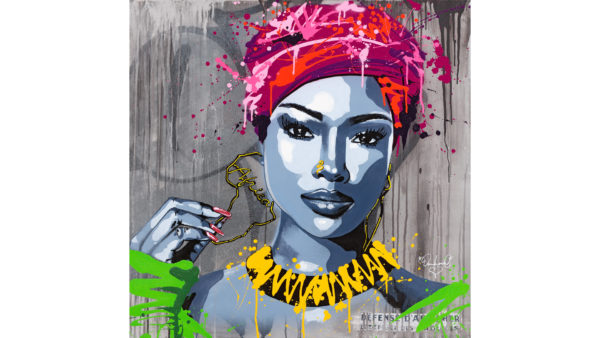 Dashone portrait d'une africaine