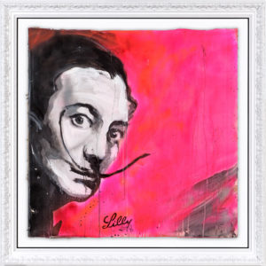 Portrait Savador Dali oeuvre originale