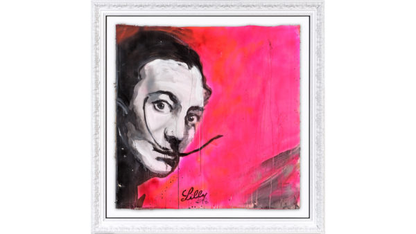 Portrait Savador Dali oeuvre originale