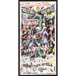 Tableau Viviani Street Girls toile