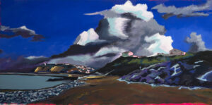 Sébastien Arcouet "Bidart, vue depuis Guéthary"