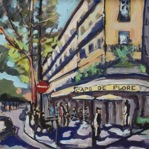 Sébastien Arcouet "Le café de Flore"
