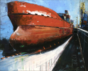 L'HUILLIER Francis "CARGO ROUGE A FOND DE CALE"
