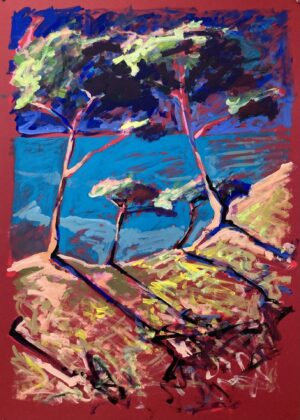 Sébastien Arcouet "paysage mèditerranéen"
