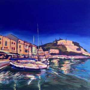 Sébastien Arcouet "Le port de Cassis"