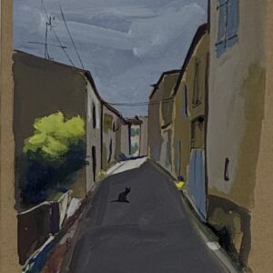 Sébastien Arcouet "La petite rue à Estang"