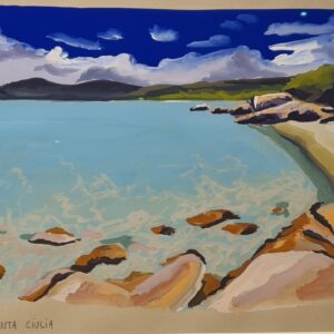 Sébastien Arcouet "Plage de Santa Giulia"