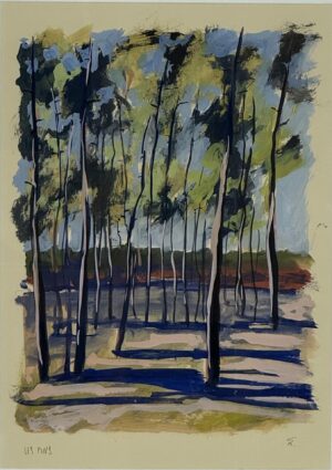 Sébastien Arcouet "Les pins"