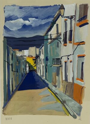 Sébastien Arcouet "Les ruelles de Dénia"