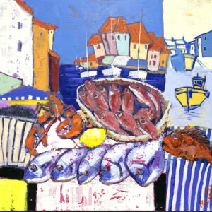 L'HUILLIER Francis "L'ETAL DE POISSONS 3"