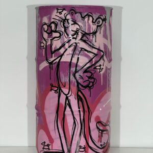 Motaz "Bidon panthère rose"