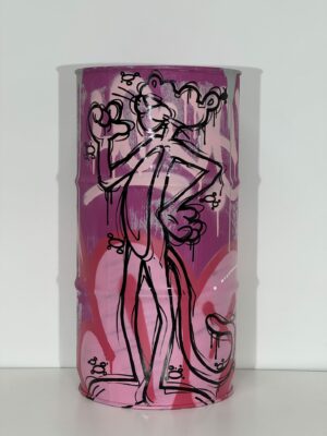 Motaz "Bidon panthère rose"